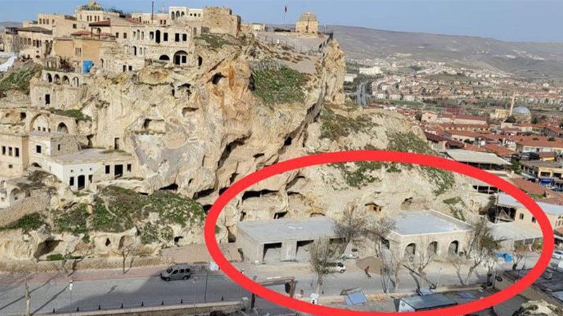 AKP'li belediye dünya mirasında inşaat yapıyor