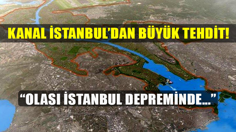 Kanal İstanbul projesi Marmara Denizi'ni tehdit ediyor!
