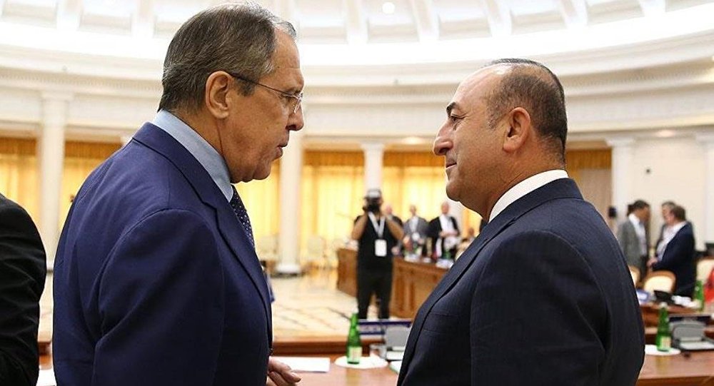 Çavuşoğlu Lavrov ile Suriye'yi görüştü