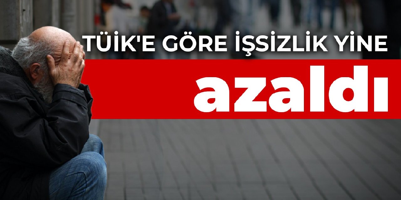 TÜİK'e göre işsizlik yine azaldı