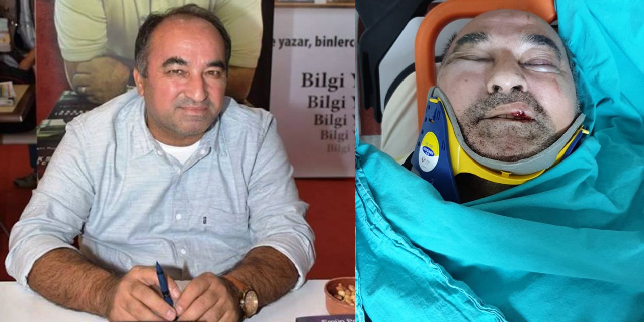 Yazar Ergün Poyraz’a saldırı