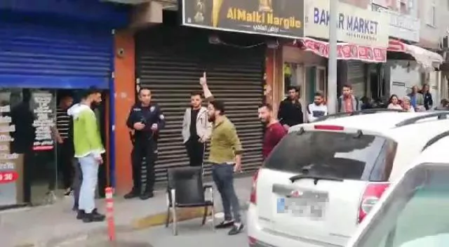 'Erkek olan buraya gelsin' diyen Suriyeli esnaf gözaltına alındı