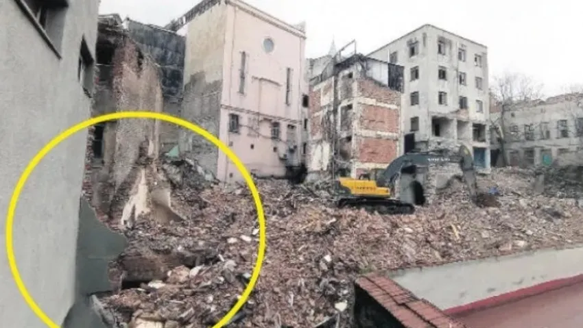 Karaköy'deki genelevin altından tarih çıktı