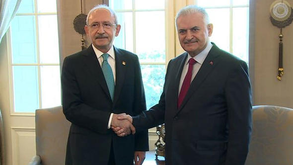 Başbakan Binali Yıldırım CHP lideri Kemal Kılıçdaroğlu'na harekatı haber verdi