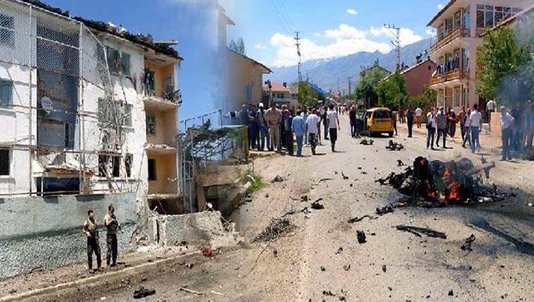 Ovacık'ta adliye lojmanlarına bombalı saldırıyı düzenleyen PKK'lı yakalandı