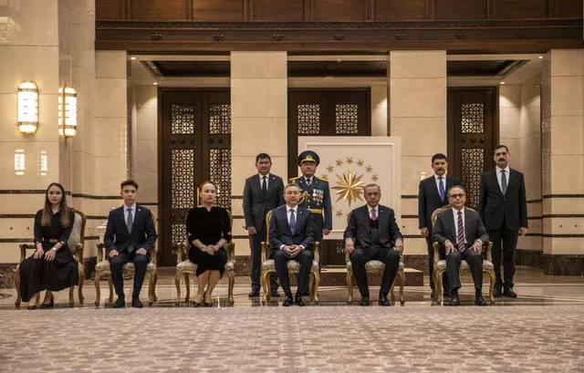 Beştepe'de ilk maskesiz görüşme