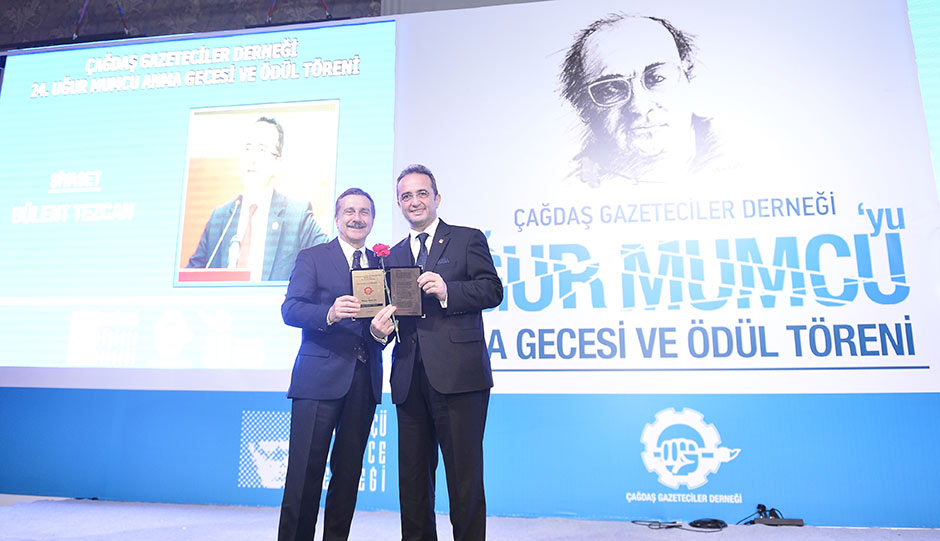 Uğur Mumcu Ödülleri sahiplerine verildi: Berberoğlu’na basın ödülü