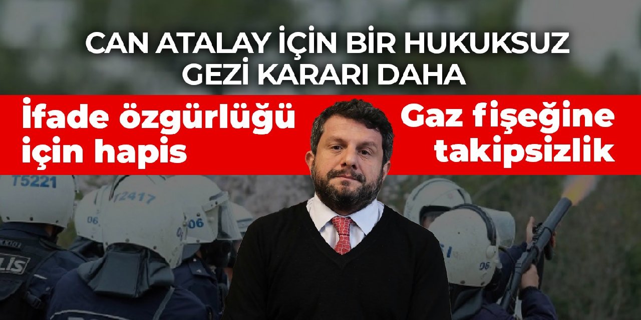 Gezi'de tutuklanan Can Atalay'ın gaz fişeğiyle vurulmasına takipsizlik