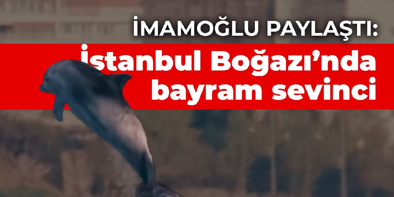İmamoğlu paylaştı: İstanbul Boğazı’nda bayram sevinci