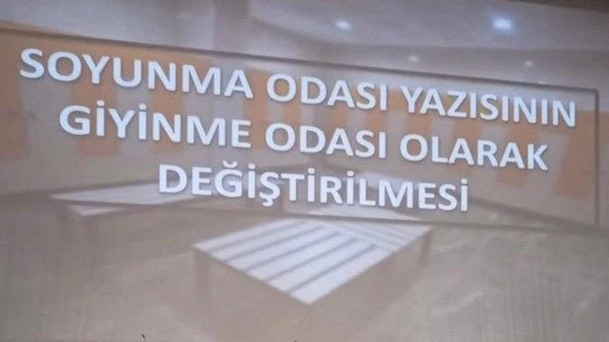 Rektörden 'dev' atılım: Soyunma değil giyinme odası