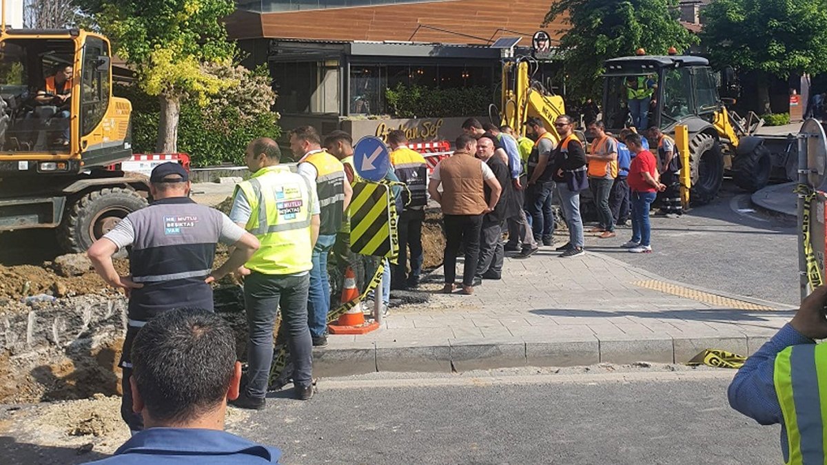 Etiler'de onlarca metrelik gizli tünel: Görevliler alarma geçti