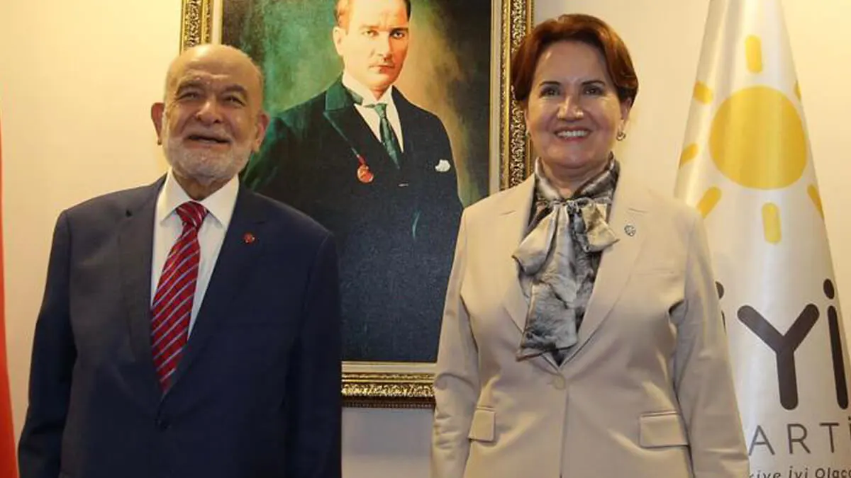 Karamollaoğlu, Akşener'i ziyaret etti