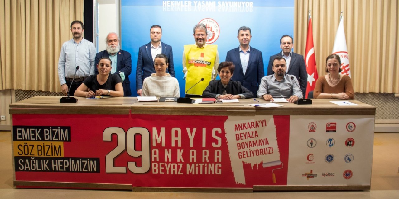 İstanbul Tabip Odası'ndan 'Beyaz Miting’ çağrısı