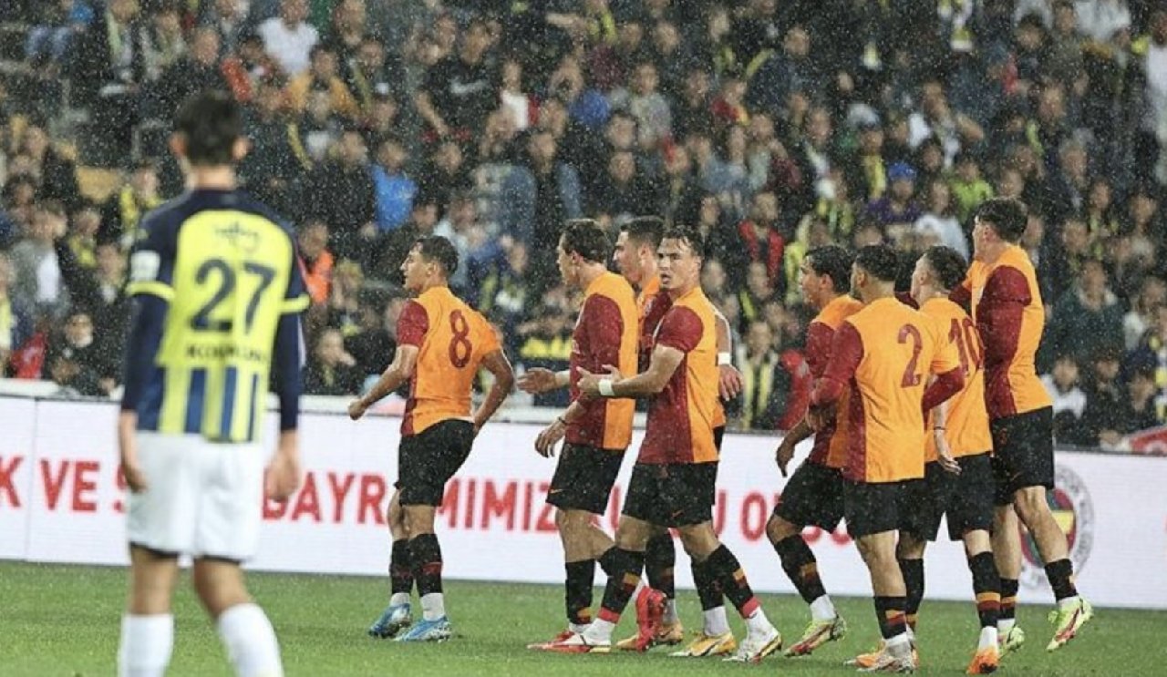 Kadıköy'deki U19 derbisinde kazanan Galatasaray
