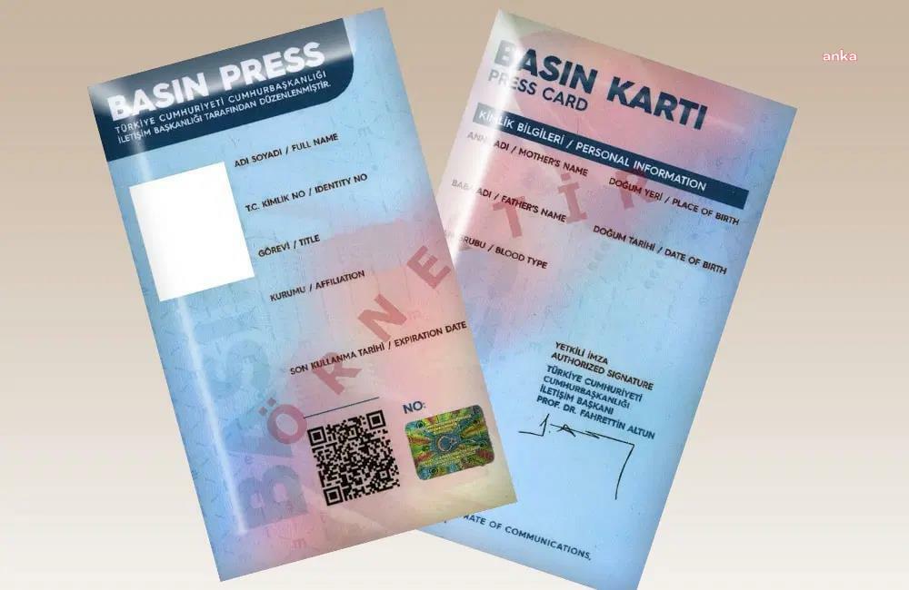 Danıştay'dan basın kartı kararı