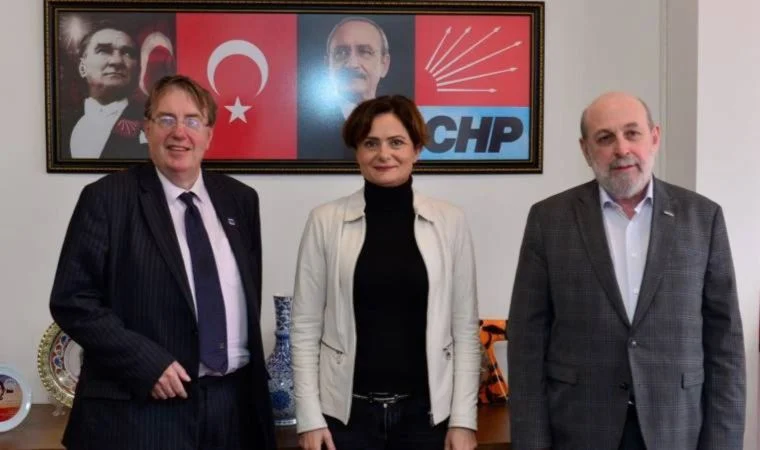 AKPM Türkiye raportörleri Kaftancıoğlu’nu ziyaret etti