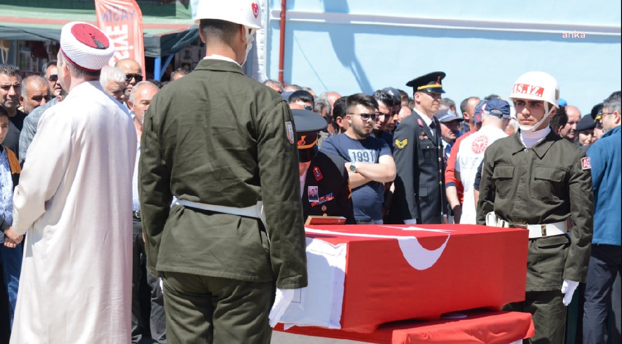 Şehit Tunahan Erbaşı, memleketinde son yolculuğuna uğurlandı