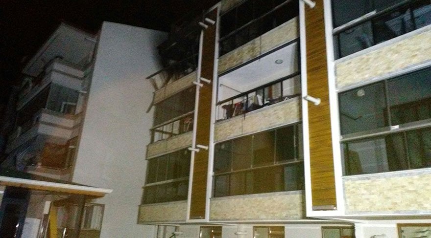 Denizli’de bir apartmanda patlama oldu