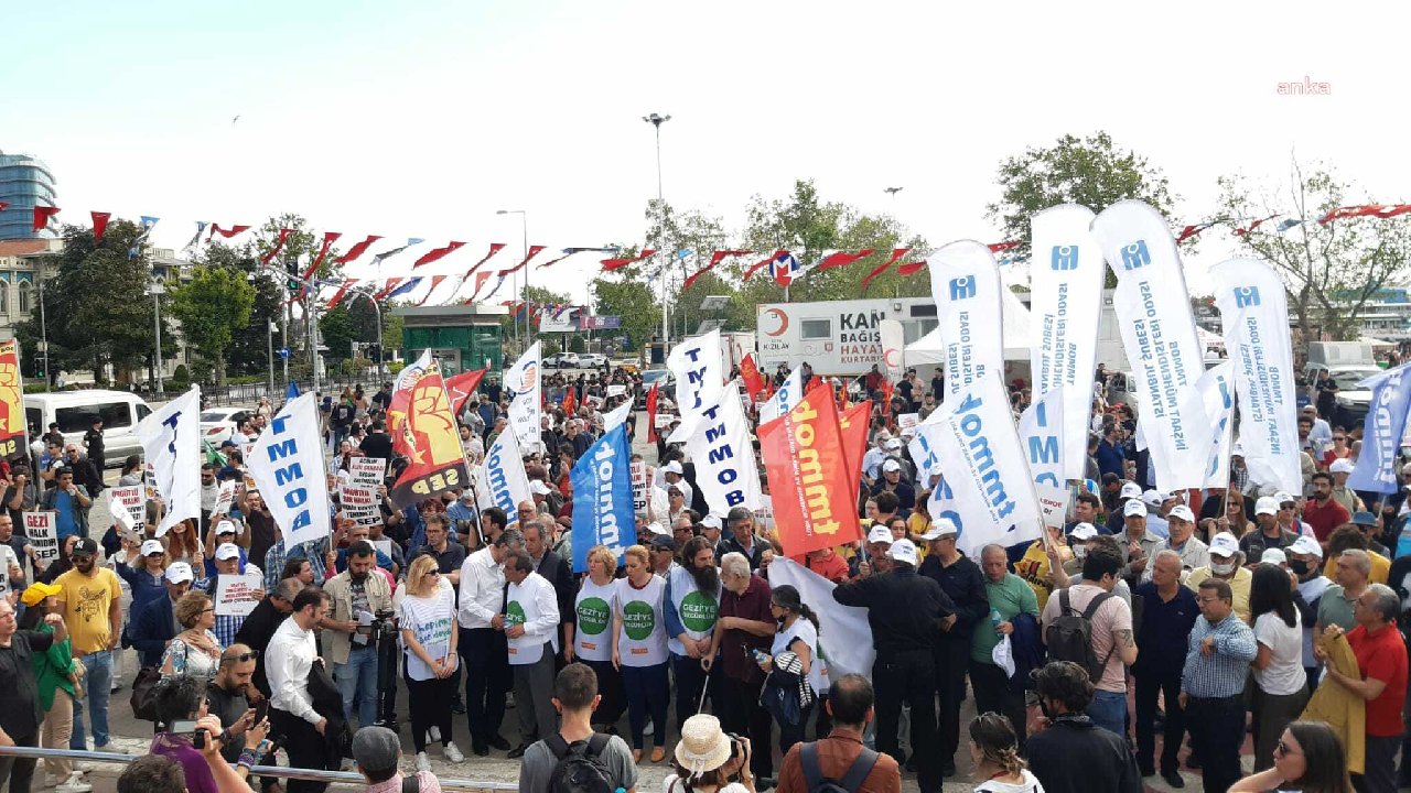 TMMOB'dan 'Gezi Davası' eylemi: Bu iktidarın da ömrü dolmuştur