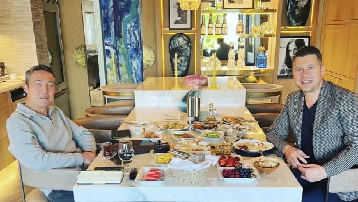 Ali Koç'un evinde sürpriz görüşme