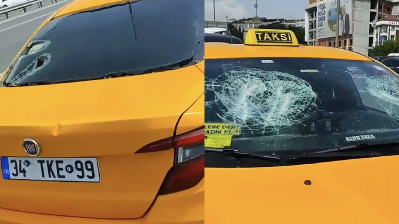 Kaza sonrası 5 kişi, taksi şoförünü dövdü