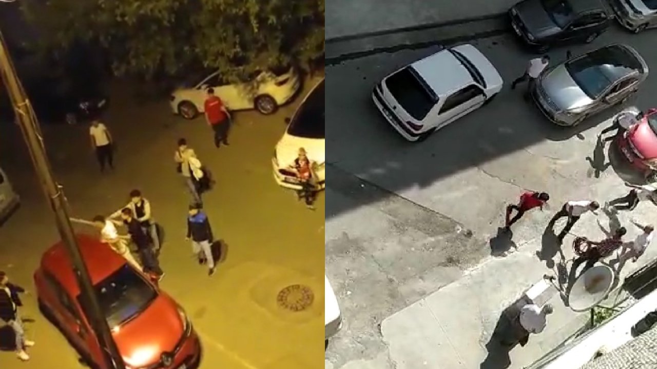 Döner bıçağıyla korku dolu anlar yaşattı