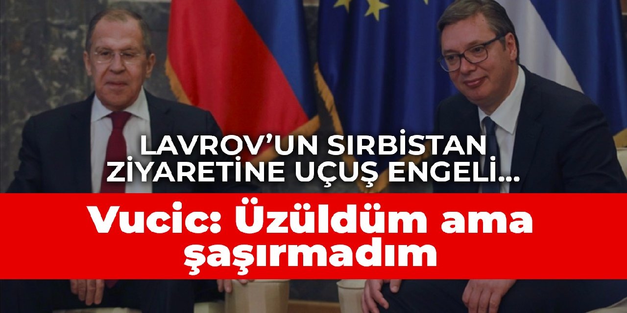 Vucic: Üzüldüm ama şaşırmadım