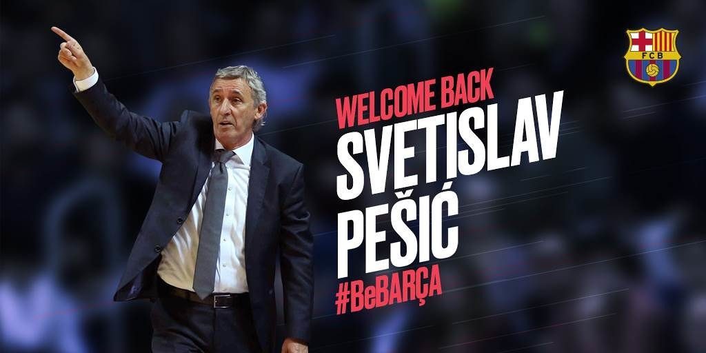 Barcelona Lassa'nın yeni hocası Svetislav Pesic oldu