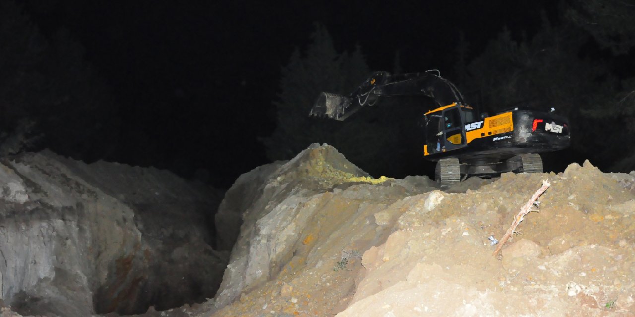 Su kanalı çalışmasında göçük: 2 ölü, 1 yaralı