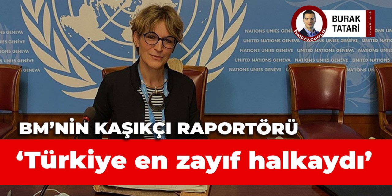 BM'nin Kaşıkçı özel raportörü Callamard: Türkiye en zayıf halkaydı
