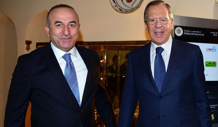 Lavrov ve Çavuşoğlu arasında Suriye görüşmesi