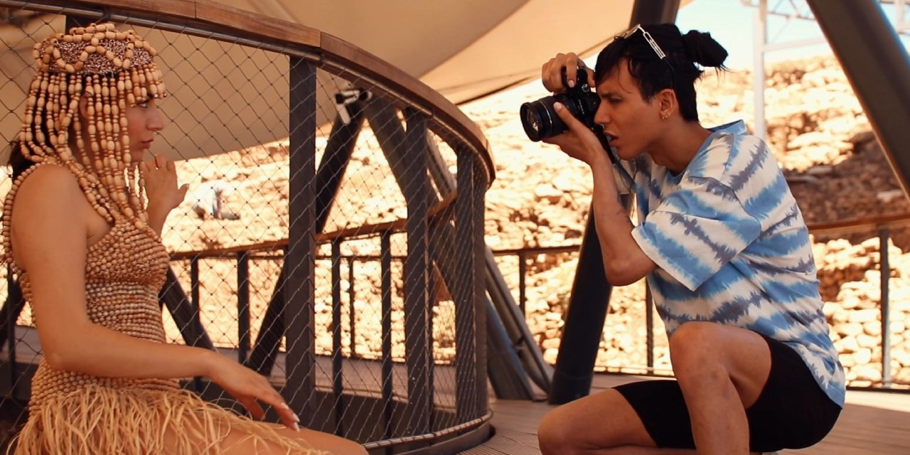 'Tarihin sıfır noktası'nda moda çekimi