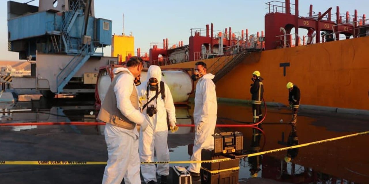 Klor yüklü gaz tankı patladı: 13 ölü