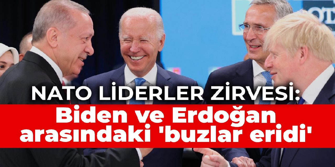 NATO Liderler Zirvesi: Biden ve Erdoğan arasındaki 'buzlar eridi'
