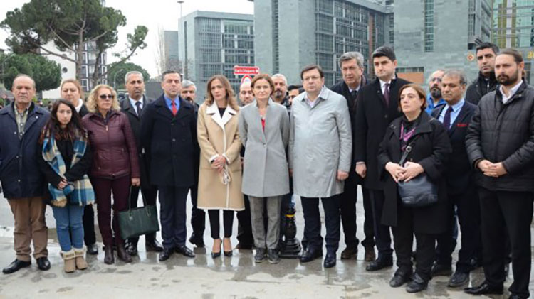 CHP'liler Enis Berberoğlu için buluştu