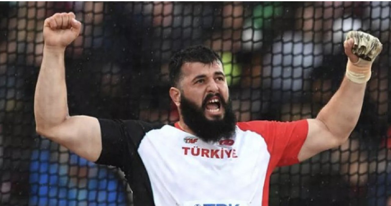 Özkan Baltacı'dan çekiç atmada altın madalya