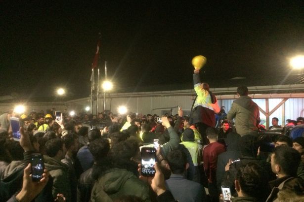3.Havalimanı'nda işçiler ayaklandı