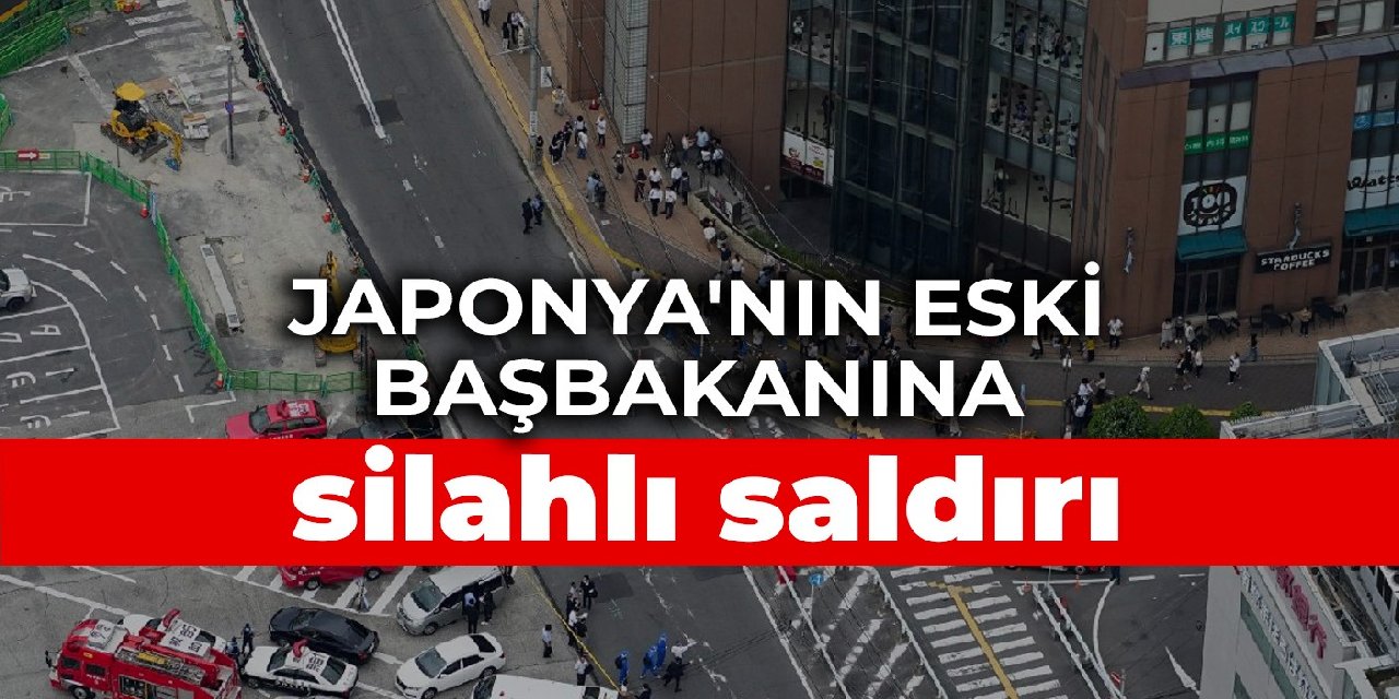 Japonya'nın eski başbakanına silahlı saldırı