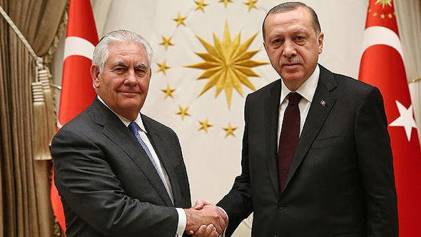 Erdoğan-Tillerson görüşmesi 3 saat 15 dakika sürdü!
