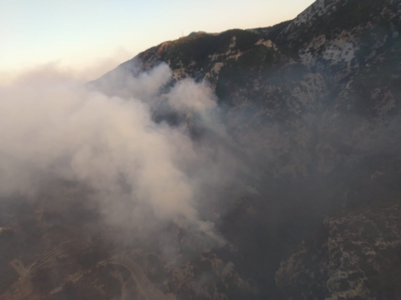 Meteoroloji'den yangın bölgelerine uyarı