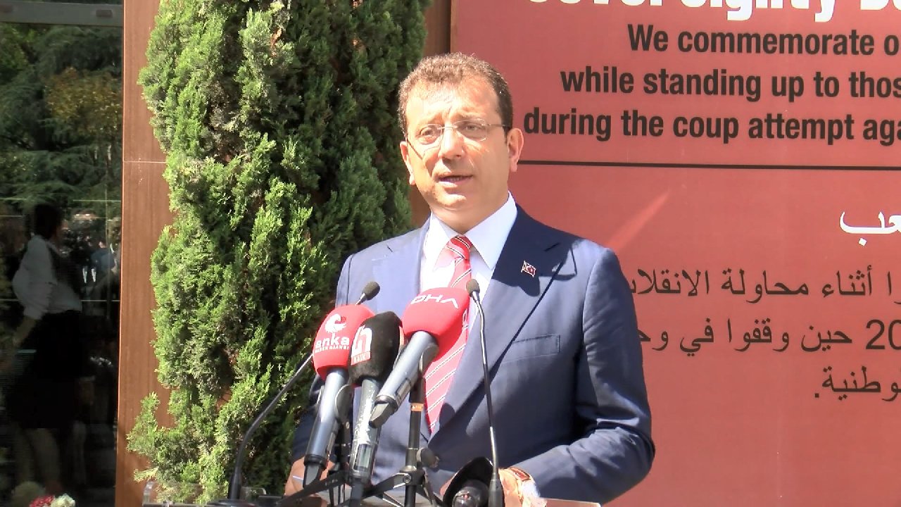 İmamoğlu: Ne yazık ki bu tehdit henüz kalkmamıştır