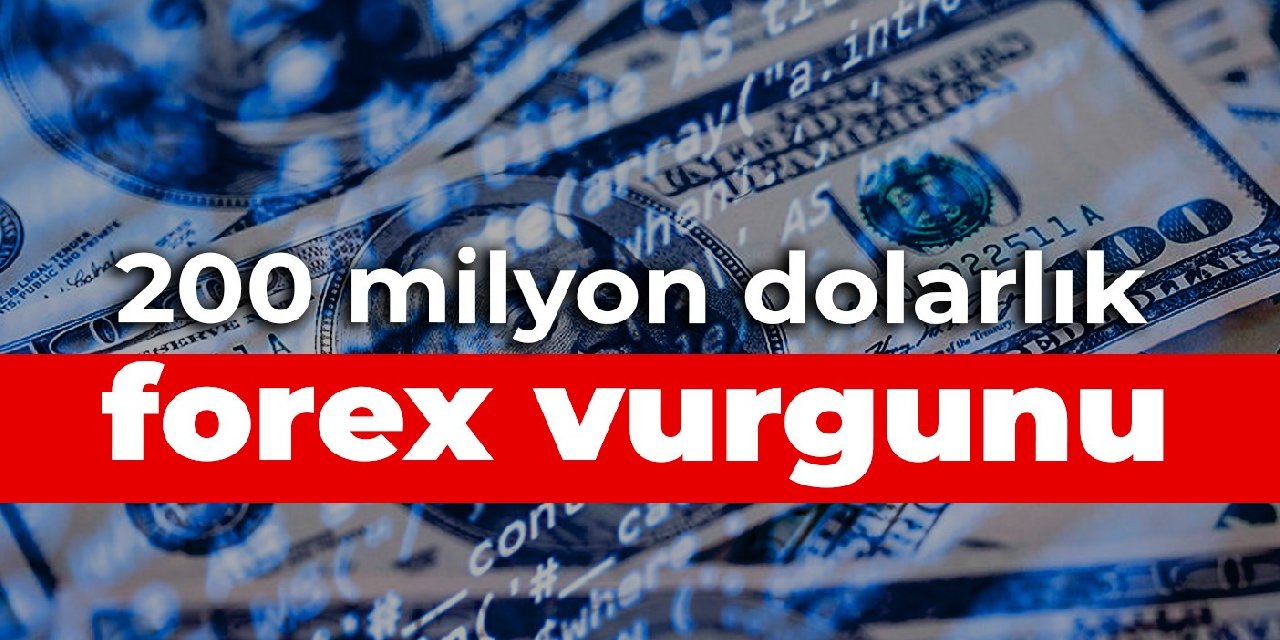 200 milyon dolarlık forex vurgunu
