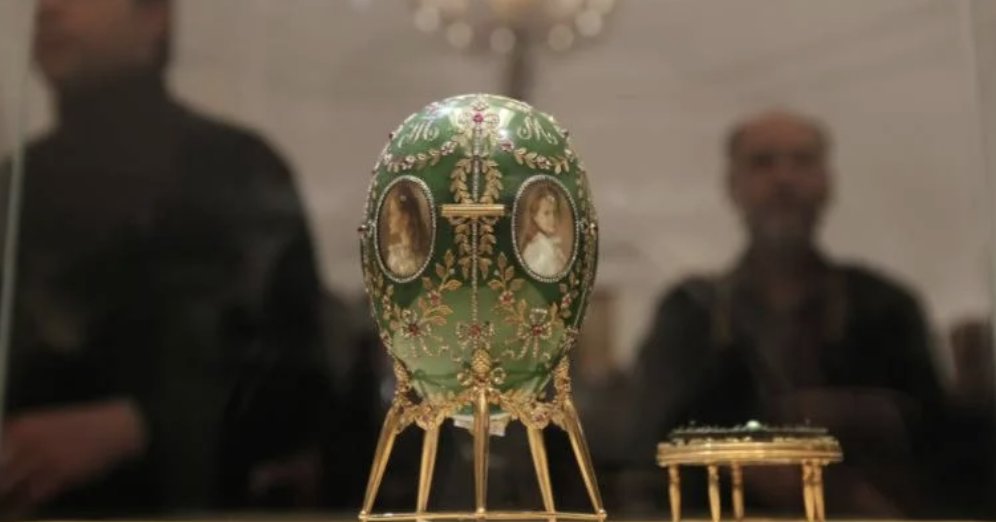 Rus oligarka ait yatta Faberge yumurtası bulundu