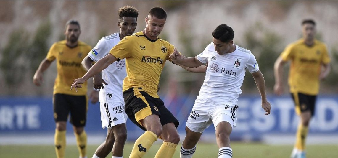 Beşiktaş, Wolverhampton'a farklı kaybetti