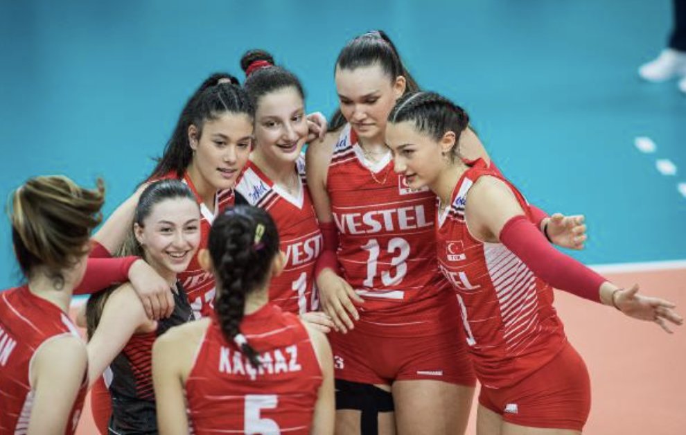 U17 Kız Voleybol Milli Takımı, Avrupa Şampiyonası’nda finalde