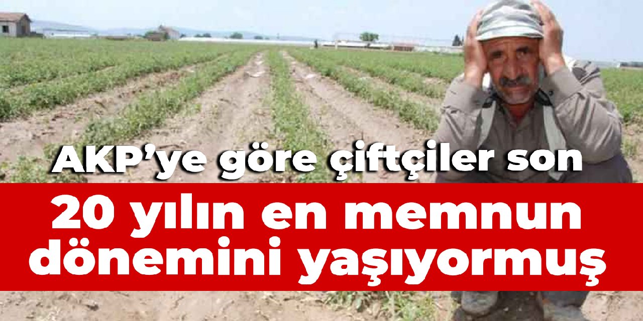 AKP'nin saha izlenimleri: Çiftçiler son 20 yılın en memnun dönemini yaşıyormuş