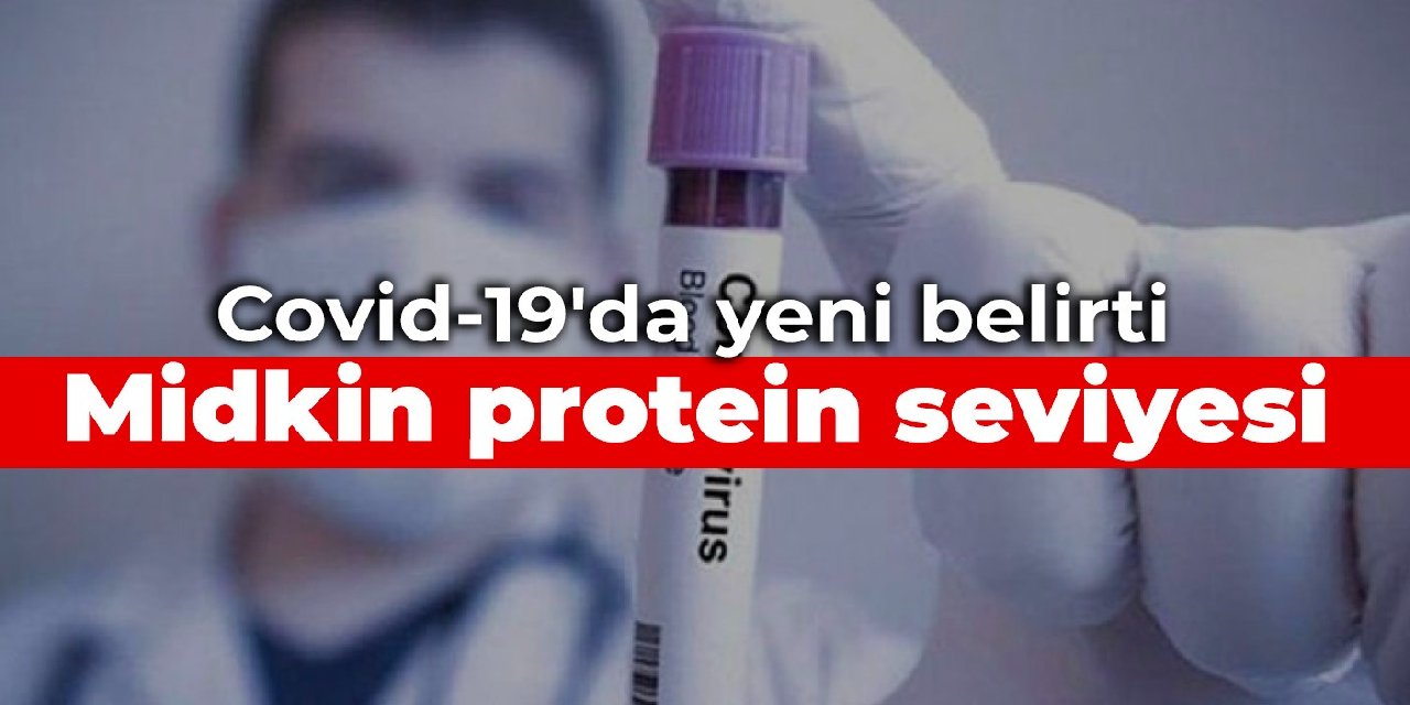 Covid-19'da yeni belirti: Midkin protein seviyesi