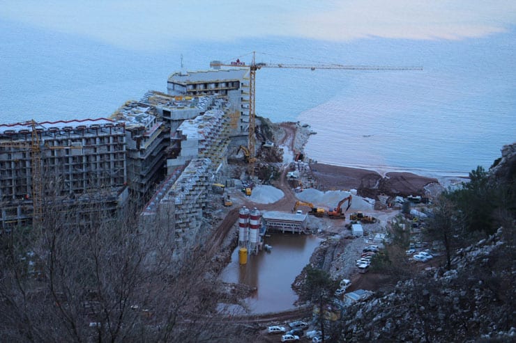 Kızılbük’teki otele ‘göstermelik’ ceza kesilmiş