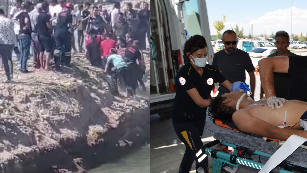 İnşaat temelinde biriken suya giren İhsan'ın durumu ağır