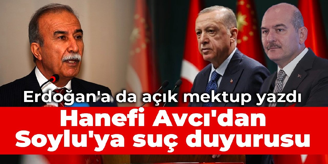 Eski Emniyet Müdürü Avcı'dan Soylu'ya suç duyurusu: Erdoğan'a da açık mektup yazdı